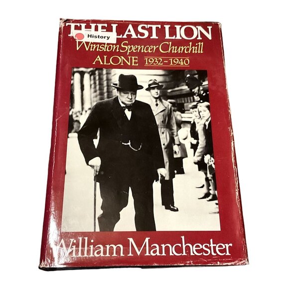 VTG THE LAST LION HARDCOVER BOOK DUSTJACKET WINSTON CHURCHILL 1st ED 1988 - Picture 1 of 6
